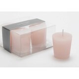 thumbnail of von 4 Votivkerzen 4,3 x 4,7 cm rosa - Set Rund Wachs Amadeus 10x10 cm