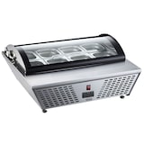 thumbnail of Combisteel Aufsatzvitrine 67 Liter – 8x 1/6 GN, statische Kühlung, gebogenes Glas