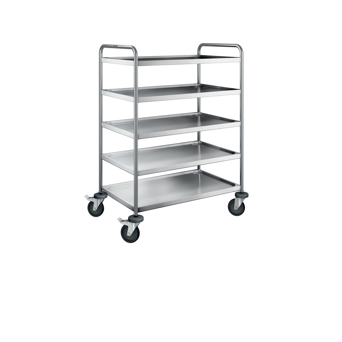 B.PRO Serveerwagen SW 9x6-5 met staalverzinkte wielen.