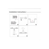 thumbnail of Spot de Moldura Retangular Ajustável Embutido no Teto para 3 Lâmpadas GU10 / MR16 Branco Corte 75 * 235mm Medidas Ø255 * 93 * 45mm sem Led
