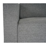thumbnail of Sofá modular 3 plazas Couch Lyon, tela/textil ~ gris