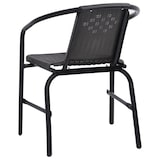 thumbnail of vidaXL Tuinstoelen 2 st 110 kg kunststof rattan en staal