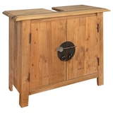 thumbnail of vidaXL Badezimmer-Unterschrank Massivholz Kiefer 70x32x63 cm