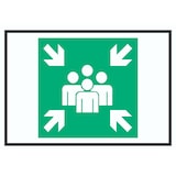 thumbnail of Sammelstelle Symbol Schild A4 (210x297mm)