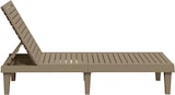 thumbnail of Helloshop26 - Tumbona tumbona cama de jardín mobiliario de exterior para terraza marrón claro 155 x 58 x 83 cm polipropileno 02_0012782