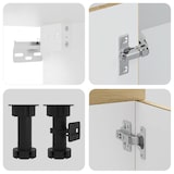 thumbnail of vidaXL 11-tlg. Küchenschrank-Set Kalmar Sonoma-Eiche Holzwerkstoff