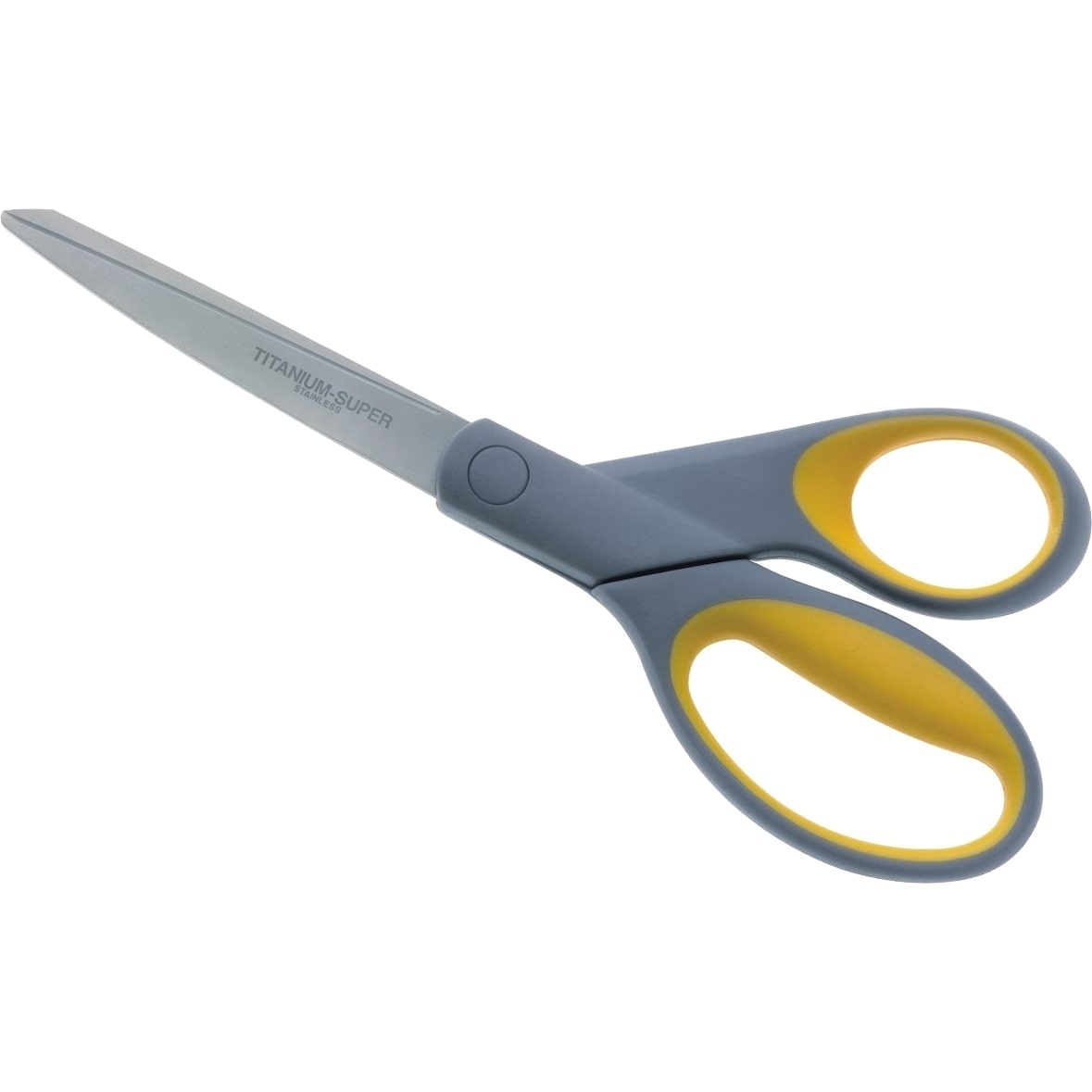 Schere TITANIUM Super 21cm gelb/grau Packung mit 6 Stück