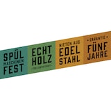 thumbnail of Tramontina Steakgabel JUMBO, 6 Stück, Edelstahl, Holzgriff FSC, spülmaschinenfest