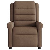 thumbnail of vidaXL Massagesessel Braun Stoff