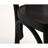 thumbnail of METRO PROFESSIONAL Bistro restaurantstoel, set van 2, beukenhout, wengé