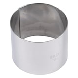 thumbnail of Gobel - Dessertring, Edelstahl - Stärke 6/10 - Ø 70 mm H 40 mm - 866260