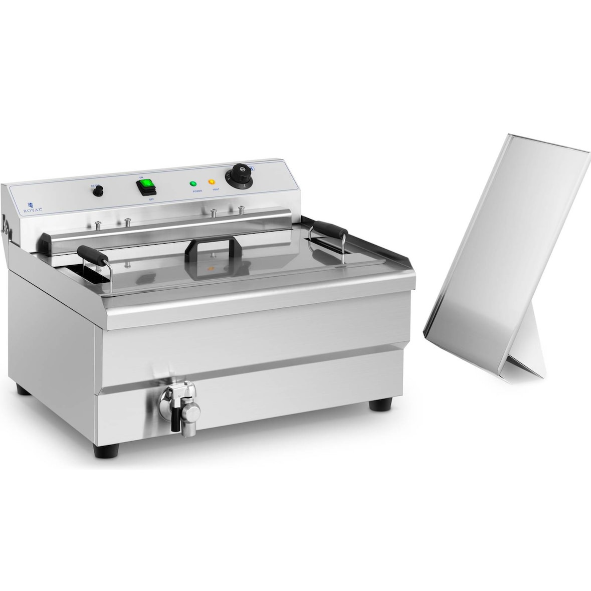 Royal Catering Freidora de pasteles - 30 litros - 9.000 W - zona fría