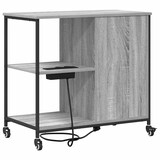 thumbnail of vidaXL Büroschrank mit Rad Grau Sonoma 76 x 41 x 72 cm Holzwerkstoff