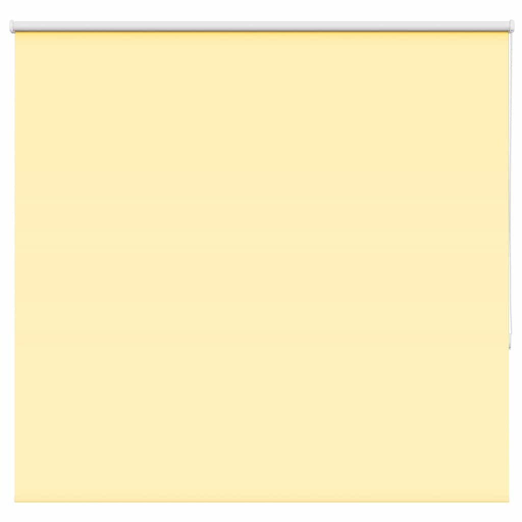 vidaXL Verdunkelungsrollo Gelb 145x150cm Stoffbreite 141,6cm Polyester