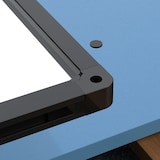 thumbnail of Verrijdbaar whiteboard - Dubbelzijdig - 80x120 cm - Zwart frame