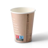 thumbnail of BIOZOYG Pappbecher Bedruckt Coffeebreak 50 Stück 300 ml / 12 oz, Ø 80 mm, weiß - Kaffeebecher to go - Pappe beschichtet mit PE - Trinkbecher/Einweg