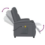 thumbnail of vidaXL Massagesessel Elektrisch Anthrazit Kunstleder
