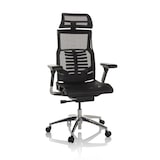 thumbnail of Sedia da ufficio / Poltrone direzionali POFIT GEN2 Tessuto in maglia nero hjh OFFICE