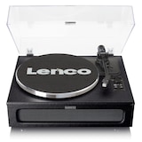 thumbnail of Lenco LS-430BK - Plattenspieler mit 4 eingebauten Lautsprechern - 40 Watt RMS - Bluetooth® - Kunstleder Schwarz