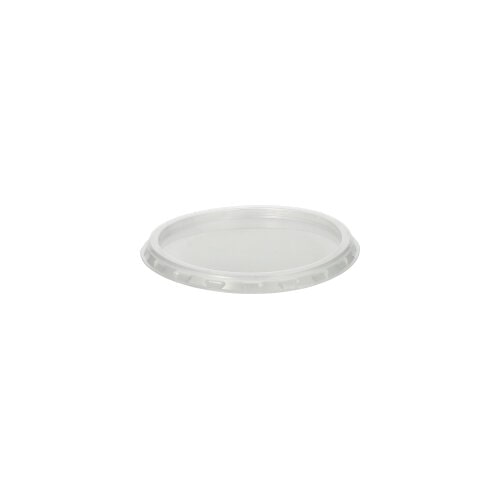 Starpak 50 Deckel für Dressingbecher, PP rund Ø 7,1 cm · 0,5 cm transparent