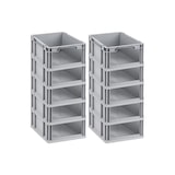 thumbnail of PROREGAL 10x Eurobox NextGen Store | HxBxT 17x30x40cm | 16 Liter | Front offen | Eurobehälter, Transportbox, Transportbehälter