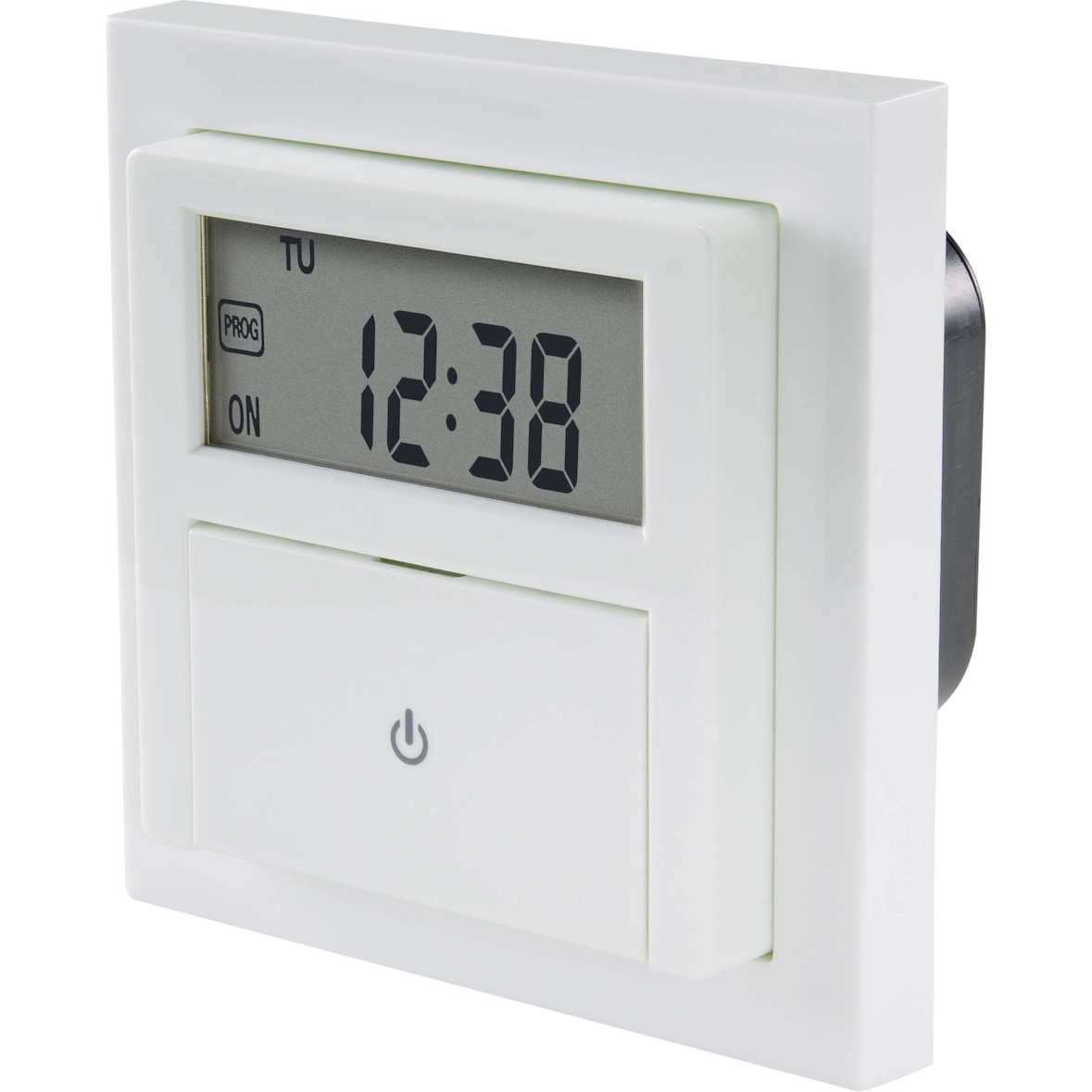 Sygonix SY-4504968 Unterputz-Timer digital Wochenprogramm 1800 W Countdown-Funktion, inkl. Aufputzra