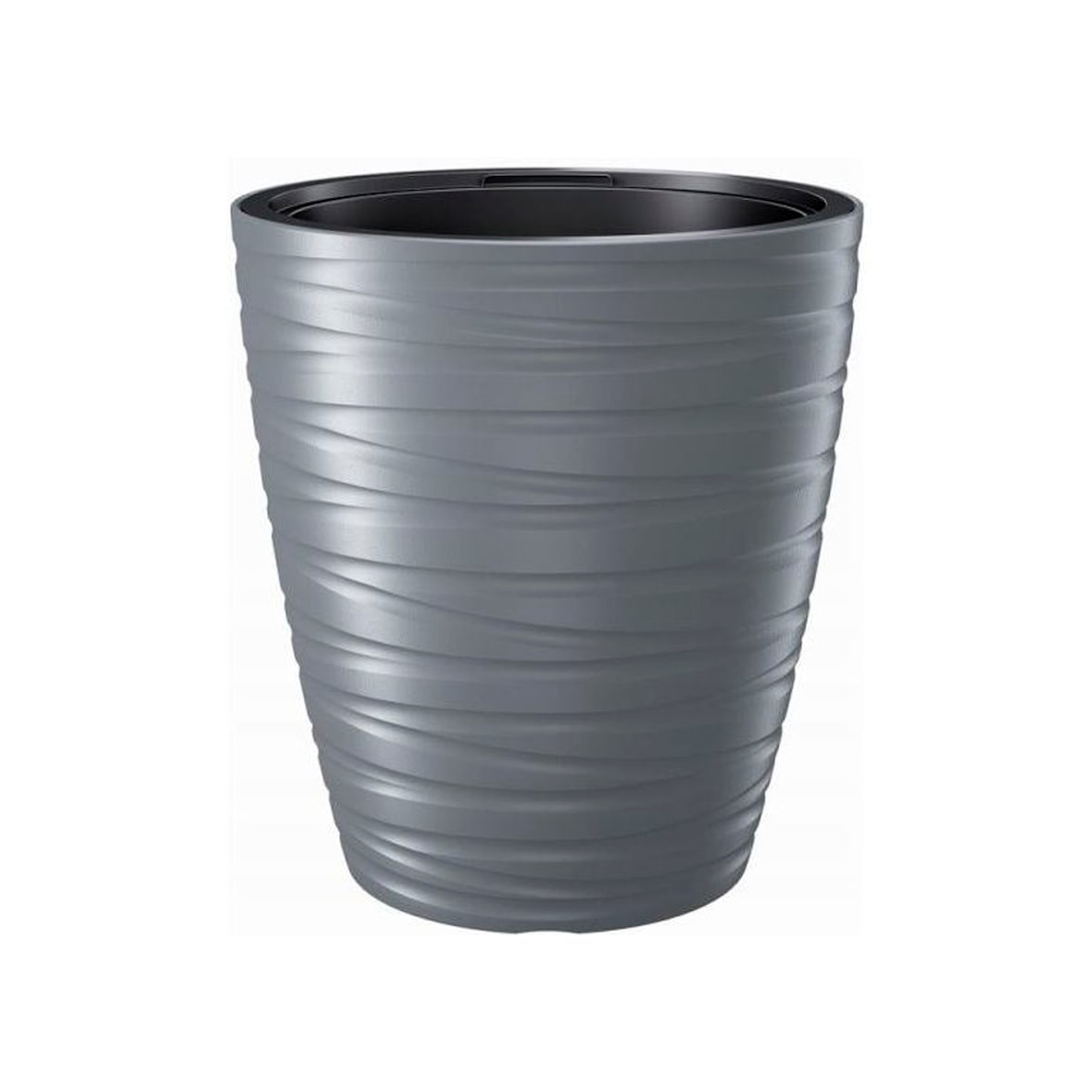 Vaso piante tondo plastica (26x22cm) SPLOFY Sabbia 26 M9