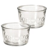 thumbnail of 2er Set Gelato Eisbecher Glas 150ml