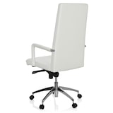 thumbnail of Bürostuhl / Chefsessel LENGA Leder weiß hjh OFFICE
