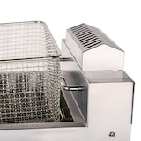 thumbnail of Romux® Friteuse À Gaz Naturel Professionnelle 17 Litres Simple de Table | Friteuse en Acier Inoxydable avec Robinet de Vidange 12000 W