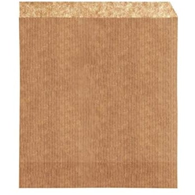 DeinPack Snacktaschen Papier I Burger Papier fettdicht I Dönertasche, Burgerpackpapier 16x16 cm I 1000 Stück, braun