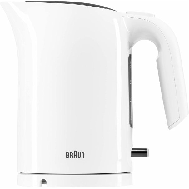 DeLonghi PurEase WK 3000 WH tetera eléctrica 1 L 2200 W Negro, Blanco