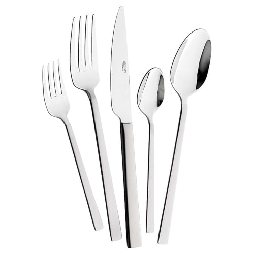 Besteck Bella teilsatiniert Chrom-Edelstahl-Legierung 18/0 60tlg.