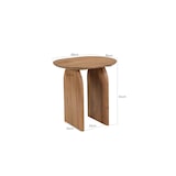 thumbnail of SIT Möbel Beistelltisch 60 x 45 cm | mit ovaler Tischplatte | Akazie massiv natur | B 60 x T 45 cm H 61 cm | 14684-01 | Serie ACACIA WAVE