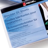thumbnail of Pack de 20 hojas lubricantes Rexel