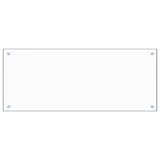 thumbnail of DELUKE® Küchenrückwand Glas - 100x40cm Transparent Wandverklediung Küche Wandschutz Spritzschutz Herdspritzschutz Glasplatte Rückwandküche Küchenwand