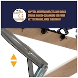 thumbnail of Lattenrost BeCo Easy Star, Kopfteil verstellbar - Größe: 140 x 200 cm