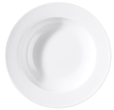 aro Piatto fondo, porcellana, Ø 21.5 cm, bianco, 6 pezzi