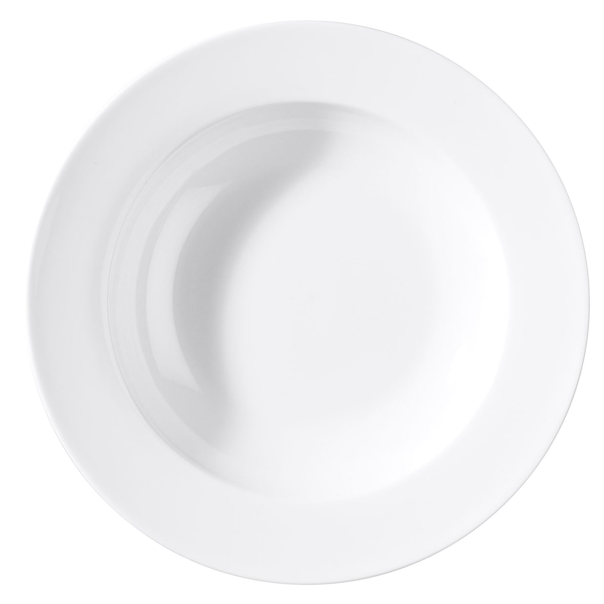 aro Piatto fondo, porcellana, Ø 21.5 cm, bianco, 6 pezzi