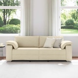 thumbnail of vidaXL Sofa Creme 219 x 80 x 82 cm Stoff