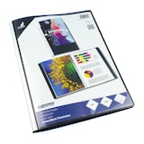 thumbnail of Kangaro showalbum A4, PP, 10 tassen, zwart met insteek, krimp a 10 stuks.