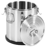 thumbnail of Royal Catering Contenedor isotérmico de acero inoxidable - 22 L -  - base de goma