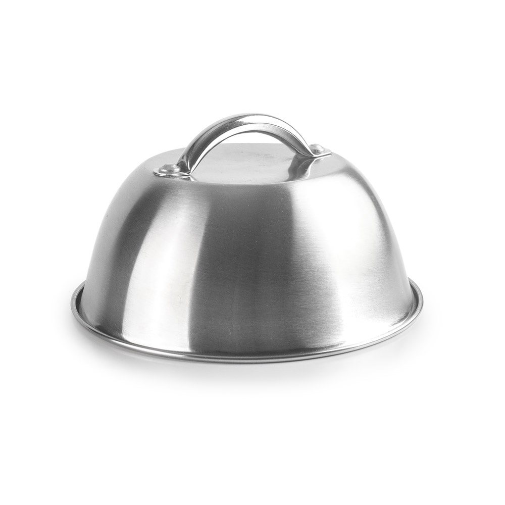 Couvercle cuisson plancha 15,5 cm -  Argent / Métallique Rond Acier Inoxydable (inox  Ibili 16.00x16.00 cm