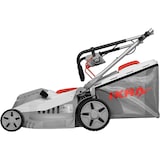thumbnail of Tondeuse électrique 1600W 2en1 Tonte & Ramassage Pelouse Largeur de coupe 38cm, 5 Hauteurs de coupe, Tondeuse gazon Bac 42L IKRA