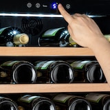 thumbnail of Klarstein Vinsider 52 Built-In Uno Einbau-Weinkühlschrank 52 Fl 137Ltr Edelstahl Schwarz