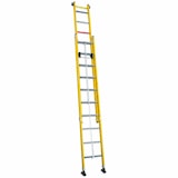 thumbnail of Escalera Dieléctrica Homologada EN 61478 Todo Fibra TRF2C de Doble Extensión a Cuerda 12x2 Peldaños para Electricista