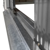 thumbnail of tectake Abri de jardin métal 2,7 m² toiture monopente  gris/blanc - 404522