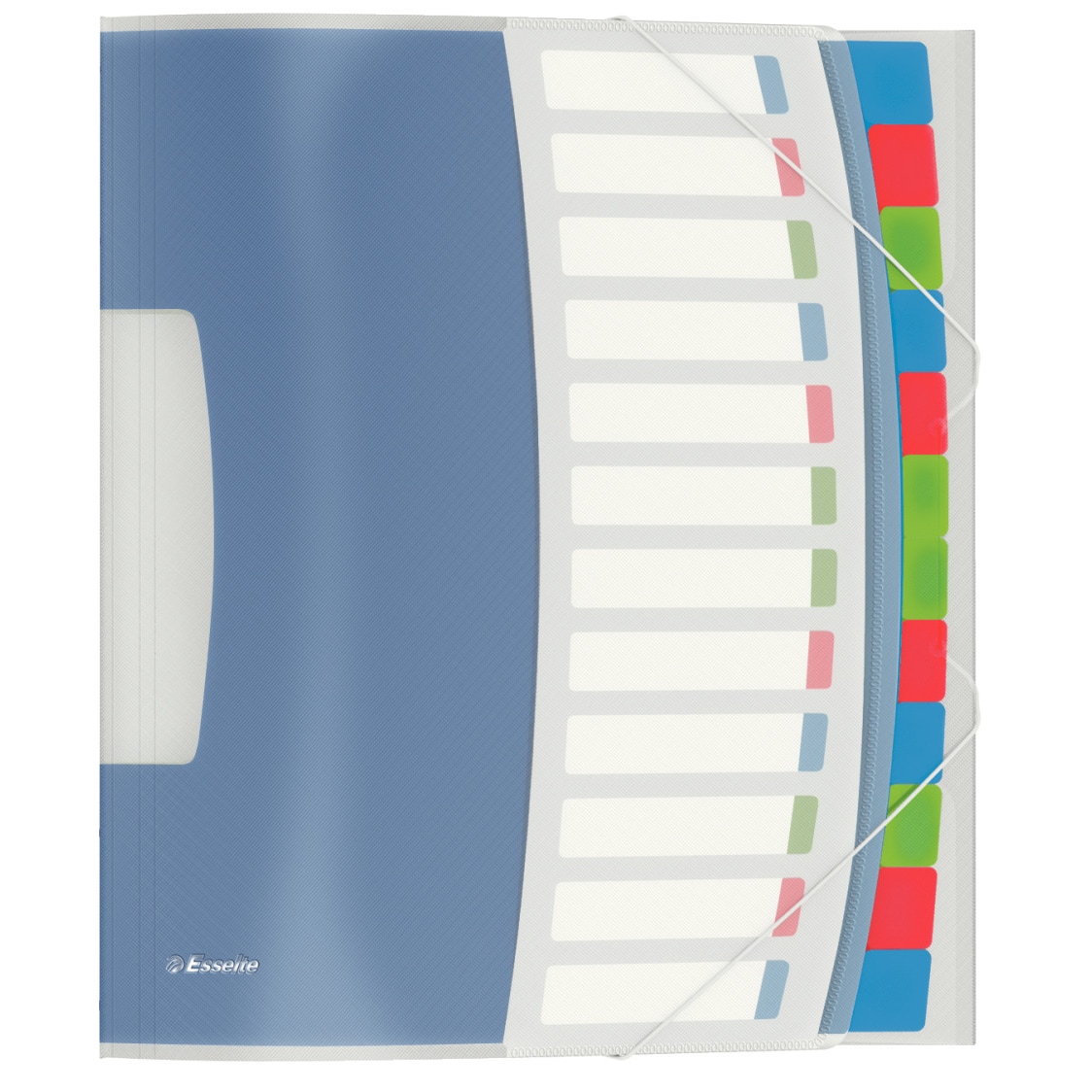 Esselte Ordnungsmappe 624030 DIN A4 12 Fächer PP