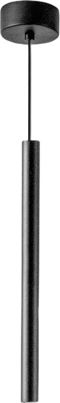 Thalassia S/P Pendelleuchte, Schwarz, 7 W LED, 3000 K, 398 lm, 18° - Gealuce Pendelleuchte aus satiniertem Aluminium, modernes Design