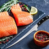 thumbnail of Joejis Filetiermesser Fisch 32 cm scharf aus Edelstahl - das Fischfiletiermesser ist hervorragend als Angelmesser